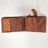 ADBG813 American Darling Hair-On Cowhide Card-Holder Bag with Leather Snap Strap