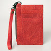 ADBG814 American Darling Genuine Leather Slim Card Holder Wallet with Zipper Pocket