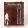 ADBG815 American Darling Handcrafted Leather Card-Holder with Authentic Hair-On Cowhide
