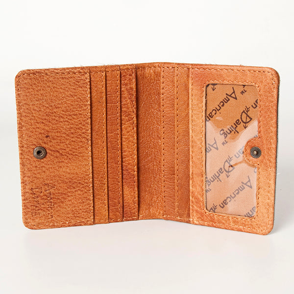 ADBG815 American Darling Handcrafted Leather Card-Holder with Authentic Hair-On Cowhide
