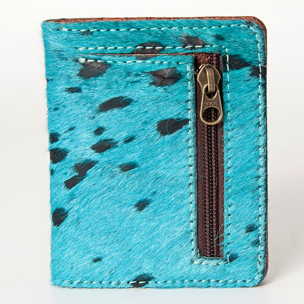 ADBG815 American Darling Handcrafted Leather Card-Holder with Authentic Hair-On Cowhide