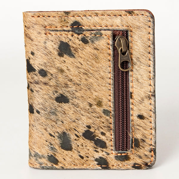 ADBG815 American Darling Handcrafted Leather Card-Holder with Authentic Hair-On Cowhide