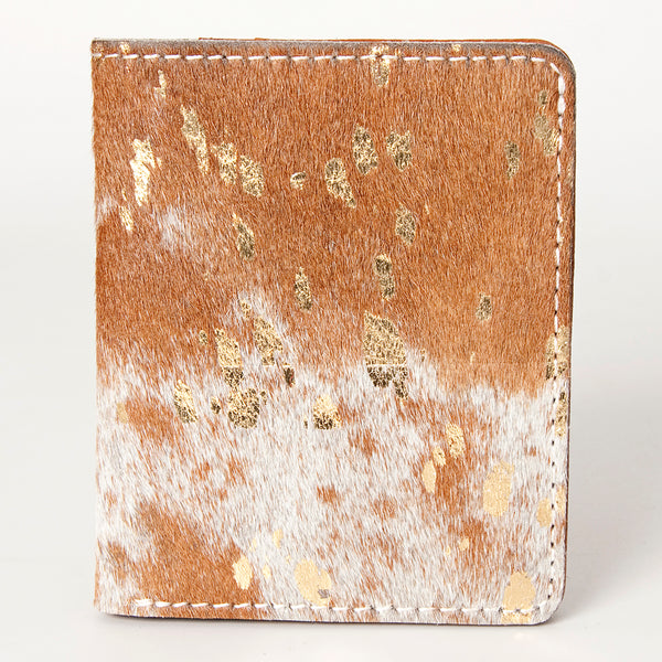 ADBG815 American Darling Handcrafted Leather Card-Holder with Authentic Hair-On Cowhide