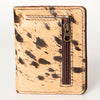ADBG815 American Darling Handcrafted Leather Card-Holder with Authentic Hair-On Cowhide