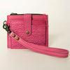 ADBG816 American Darling Handcrafted Pink Leather Card-Holder - Premium Full Grain Western Slim Wallet