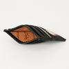 ADBG817 American Darling Handcrafted Black Leather Card-Holder - Premium Full Grain Western Slim Wallet