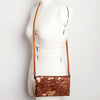 ADBG819 American Darling Handcrafted Leather Small Cross body Bag with Hair-On Cowhide