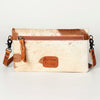 ADBG819 American Darling Handcrafted Leather Small Cross body Bag with Hair-On Cowhide