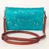 ADBG819 American Darling Handcrafted Leather Small Cross body Bag with Hair-On Cowhide