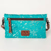 ADBG819 American Darling Handcrafted Leather Small Cross body Bag with Hair-On Cowhide