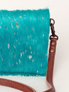 ADBG819 American Darling Handcrafted Leather Small Cross body Bag with Hair-On Cowhide