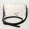 ADBG819 American Darling Handcrafted Leather Small Cross body Bag with Hair-On Cowhide
