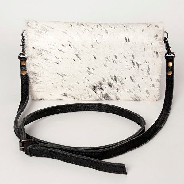 ADBG819 American Darling Handcrafted Leather Small Cross body Bag with Hair-On Cowhide