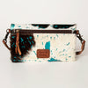 ADBG819 American Darling Handcrafted Leather Small Cross body Bag with Hair-On Cowhide