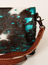 ADBG819 American Darling Handcrafted Leather Small Cross body Bag with Hair-On Cowhide