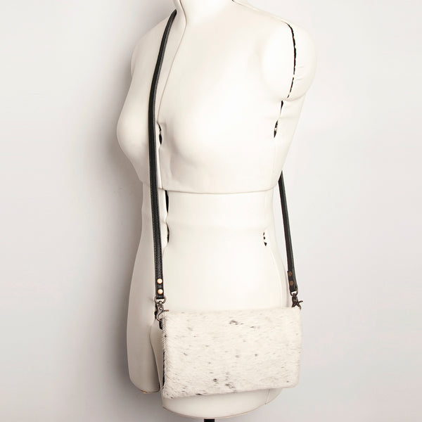 ADBG819 American Darling Handcrafted Leather Small Cross body Bag with Hair-On Cowhide
