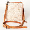 ADBG820 American Darling Handcrafted Leather Cross body Bag with Hair-On Cowhide