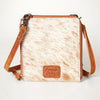 ADBG820 American Darling Handcrafted Leather Cross body Bag with Hair-On Cowhide