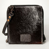 ADBG820 American Darling Handcrafted Leather Cross body Bag with Hair-On Cowhide