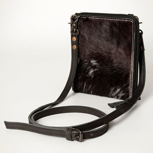 ADBG820 American Darling Handcrafted Leather Cross body Bag with Hair-On Cowhide