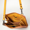 ADBG820 American Darling Handcrafted Leather Cross body Bag with Hair-On Cowhide