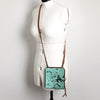 ADBG820 American Darling Handcrafted Leather Cross body Bag with Hair-On Cowhide