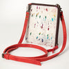 ADBG820 American Darling Handcrafted Leather Cross body Bag with Hair-On Cowhide