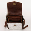 ADBG822 American Darling Handcrafted Leather Cell Phone holder with Hair-On Cowhide