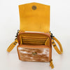 ADBG822 American Darling Handcrafted Leather Cell Phone holder with Hair-On Cowhide