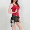 ADBG822 American Darling Handcrafted Leather Cell Phone holder with Hair-On Cowhide