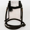 ADBG822 American Darling Handcrafted Leather Cell Phone holder with Hair-On Cowhide
