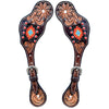 BER224-Western American Leather Spur Strap