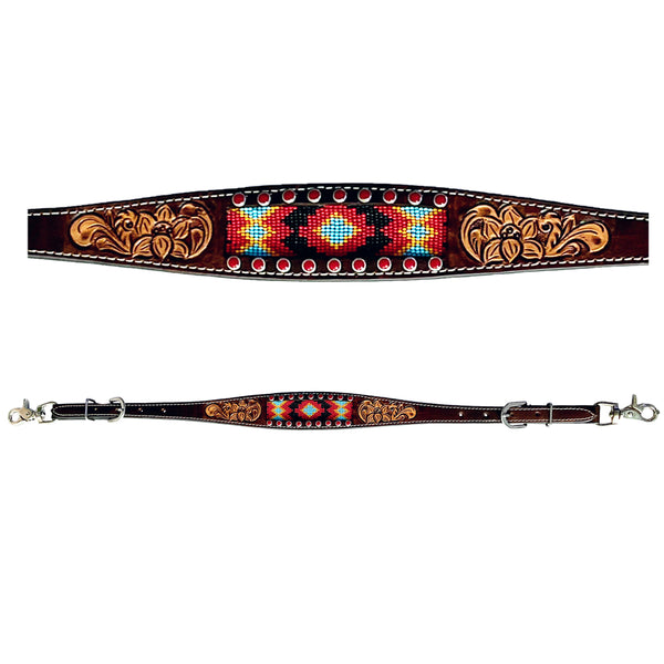 BER224-Western Leather Wither Straps