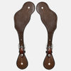 BER240-Western American Leather Spur Strap