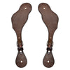 BER246-Western American Leather Spur Strap