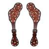 BER246-Western American Leather Spur Strap