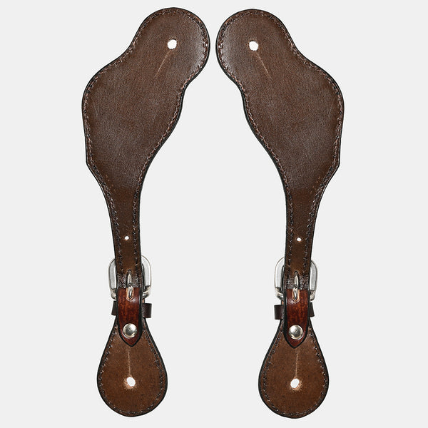 BER249-Western American Leather Spur Strap