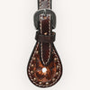 BER249-Western American Leather Spur Strap