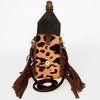 ADBGA243 American Darling Hair-On Cowhide Cell Phone Holder Genuine Leather