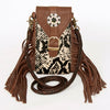 ADBGA243 American Darling Hair-On Cowhide Cell Phone Holder Genuine Leather