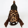 ADBGA243 American Darling Hair-On Cowhide Cell Phone Holder Genuine Leather