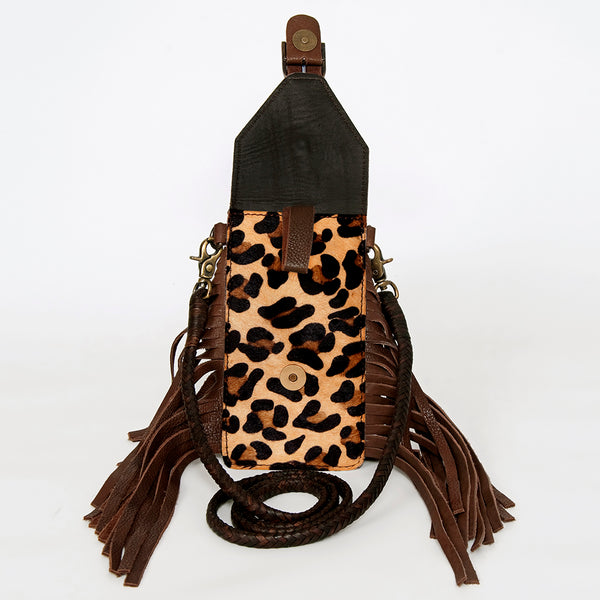 ADBGA243 American Darling Hair-On Cowhide Cell Phone Holder Genuine Leather