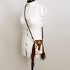 ADBGA243 American Darling Hair-On Cowhide Cell Phone Holder Genuine Leather