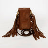 ADBGA243 American Darling Hair-On Cowhide Cell Phone Holder Genuine Leather
