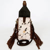 ADBGA243 American Darling Hair-On Cowhide Cell Phone Holder Genuine Leather