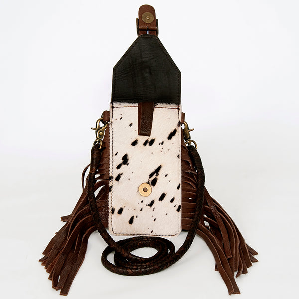 ADBGA243 American Darling Hair-On Cowhide Cell Phone Holder Genuine Leather