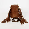 ADBGA243 American Darling Hair-On Cowhide Cell Phone Holder Genuine Leather