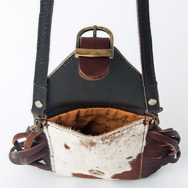 ADBGA243 American Darling Hair-On Cowhide Cell Phone Holder Genuine Leather