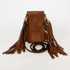 ADBGA243 American Darling Hair-On Cowhide Cell Phone Holder Genuine Leather