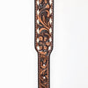 BER196-Hand Carved Western leather Dog Collar